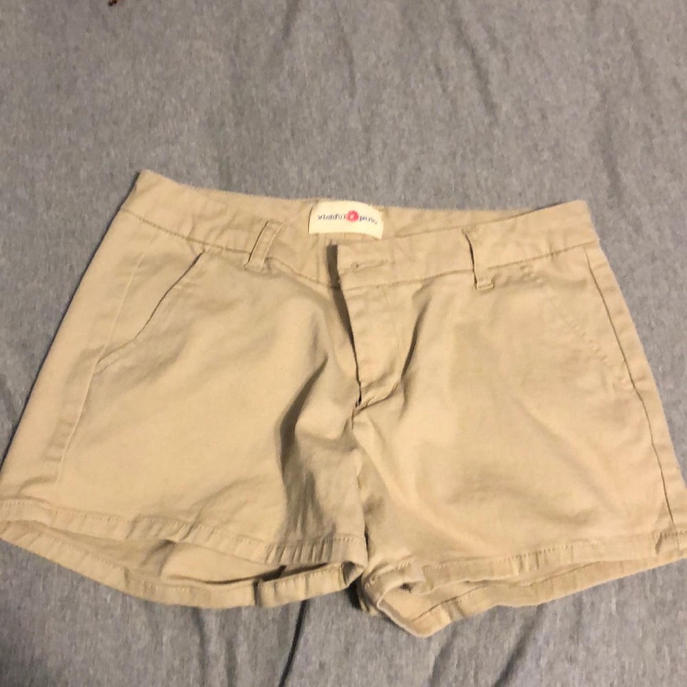 Khaki shorts